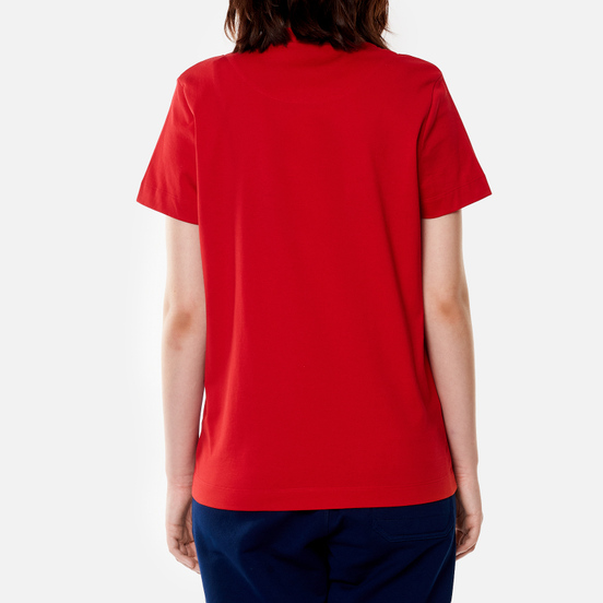 Женская футболка Y-3 Classic Logo Scarlet