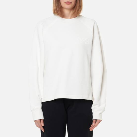 Женская толстовка Y-3 Classic Chest Logo Crew Neck Core White