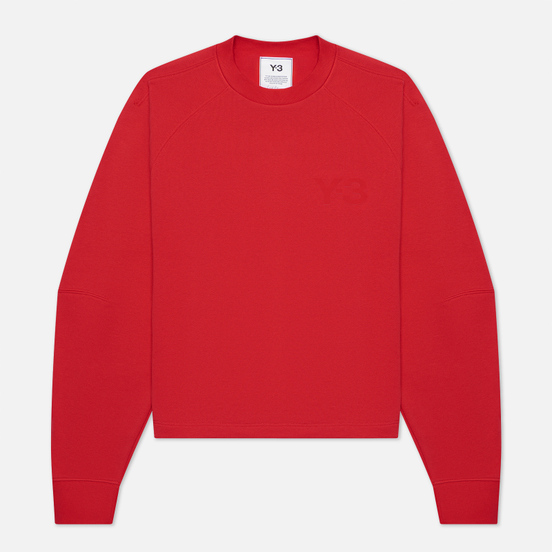 Женская толстовка Y-3 Classic Chest Logo Crew Neck Scarlet