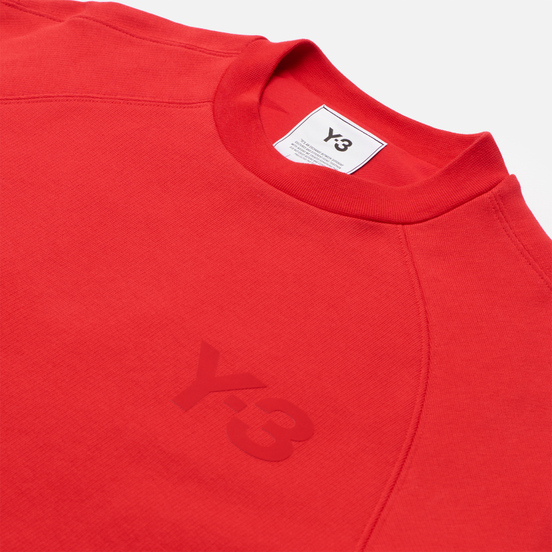 Женская толстовка Y-3 Classic Chest Logo Crew Neck Scarlet