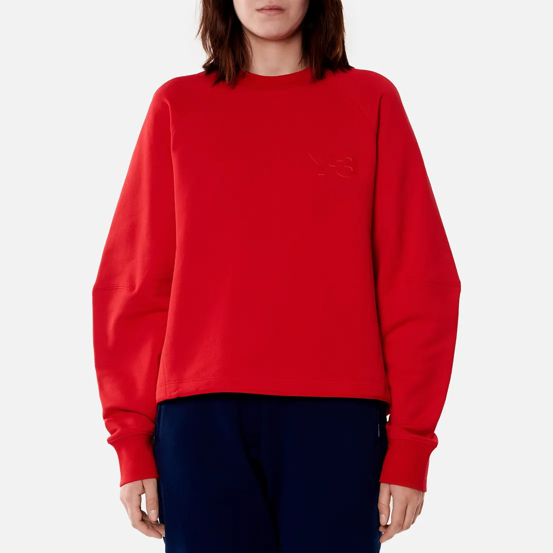 Y-3 Женская толстовка Classic Chest Logo Crew Neck