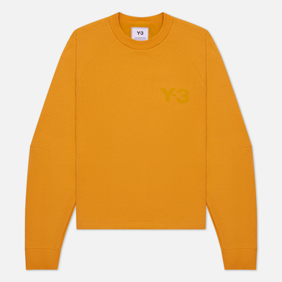 Женская толстовка Y-3 Classic Chest Logo Crew Neck Craft Gold