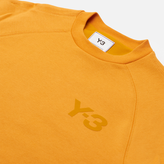 Женская толстовка Y-3 Classic Chest Logo Crew Neck Craft Gold