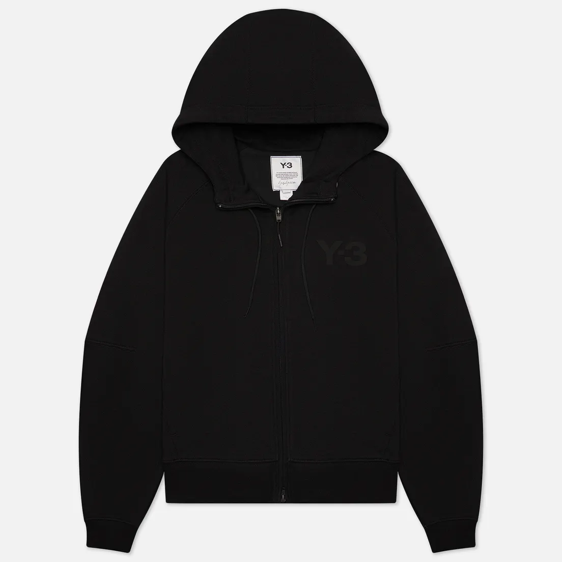 Y-3 Женская толстовка Classic Logo Full Zip Hoodie