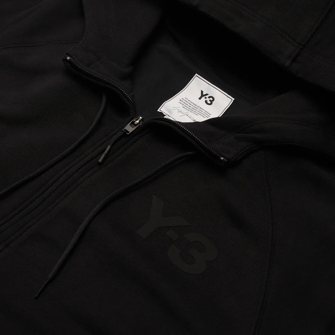 Y-3 Женская толстовка Classic Logo Full Zip Hoodie