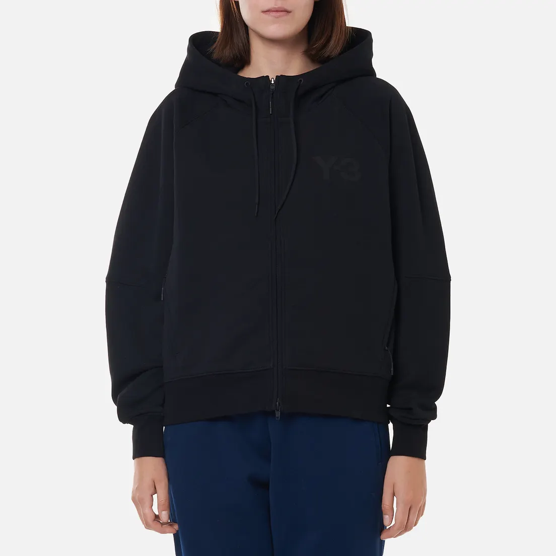 Y-3 Женская толстовка Classic Logo Full Zip Hoodie