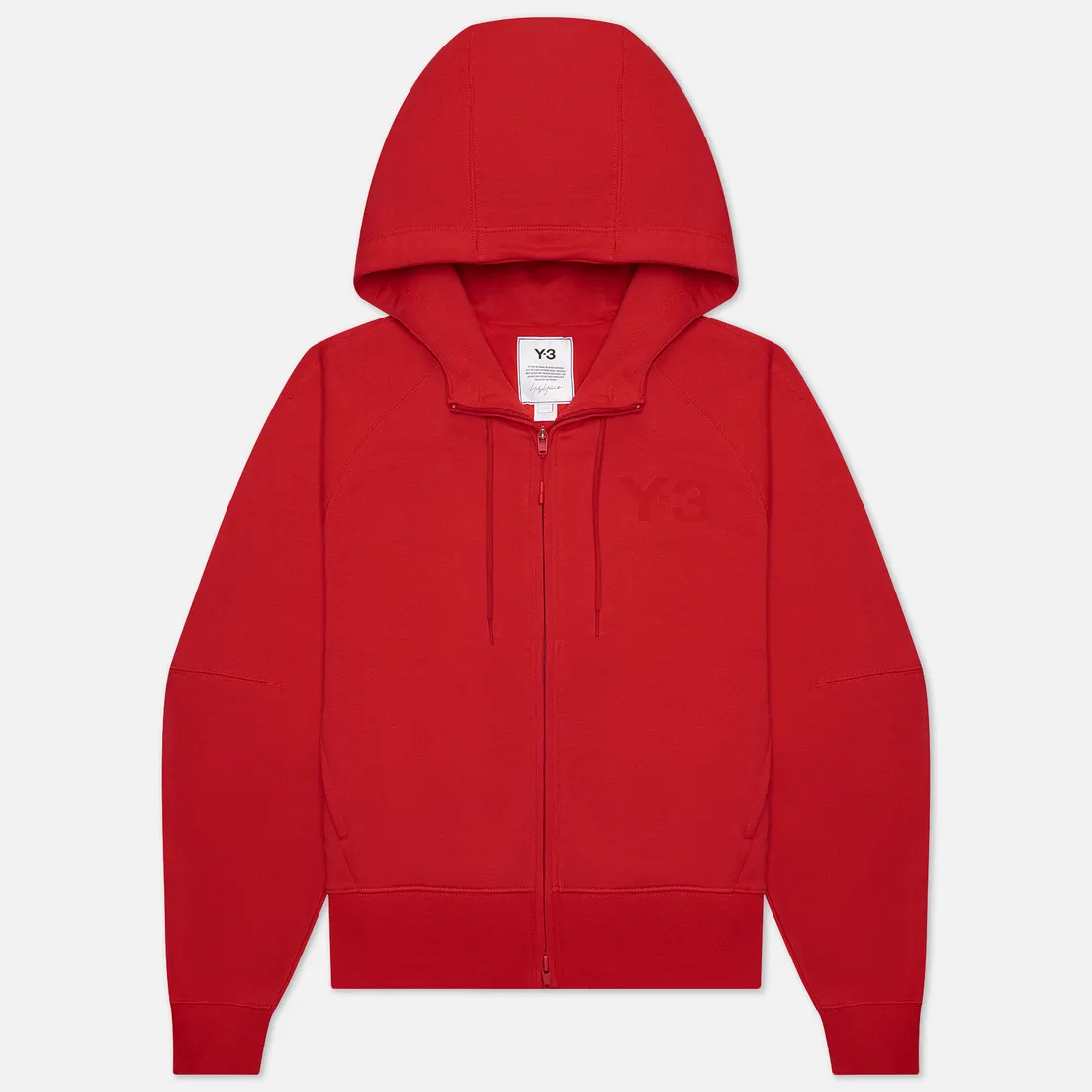 Y-3 Женская толстовка Classic Logo Full Zip-Hoodie