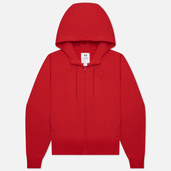 Женская толстовка Y-3 Classic Logo Full Zip-Hoodie Scarlet