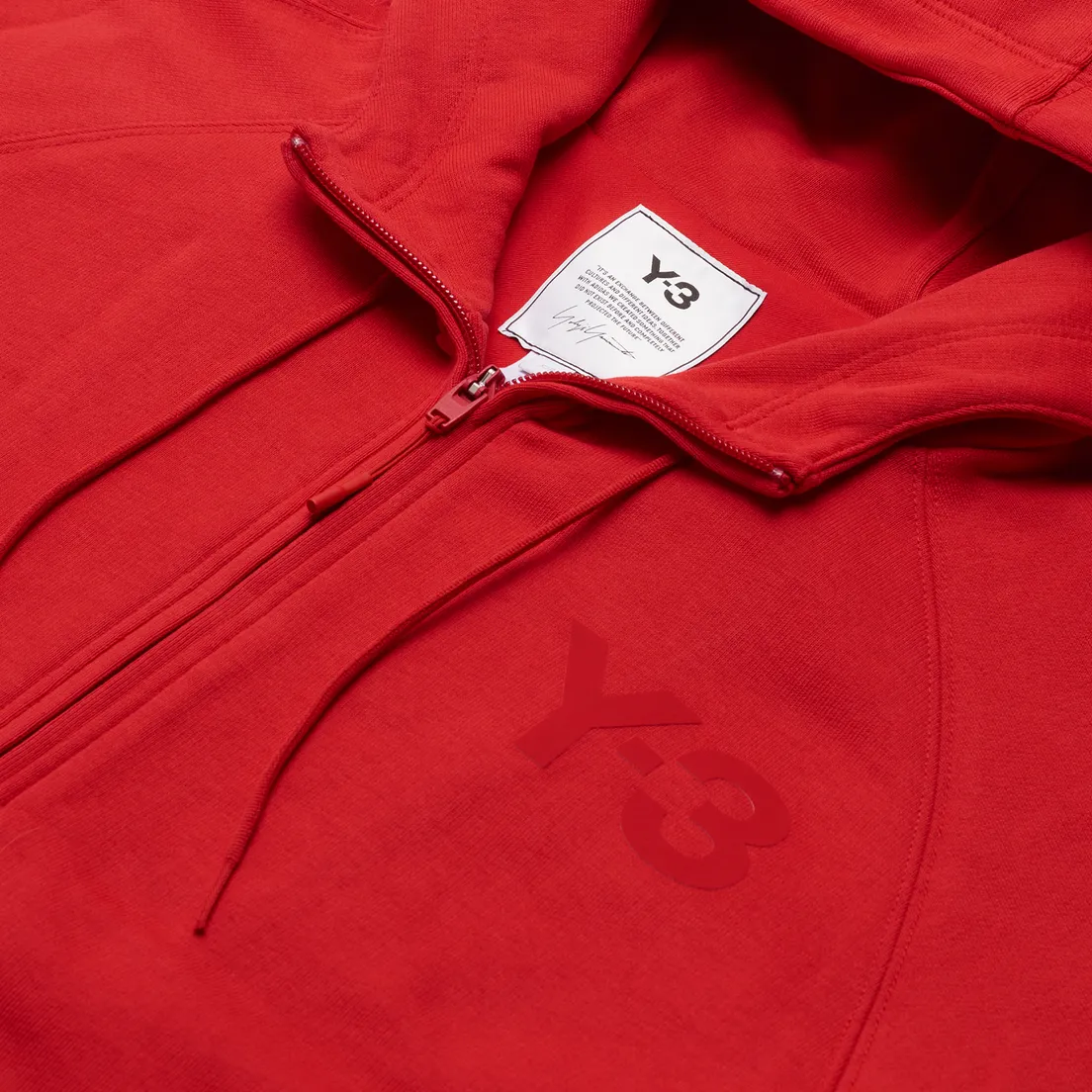 Y-3 Женская толстовка Classic Logo Full Zip-Hoodie