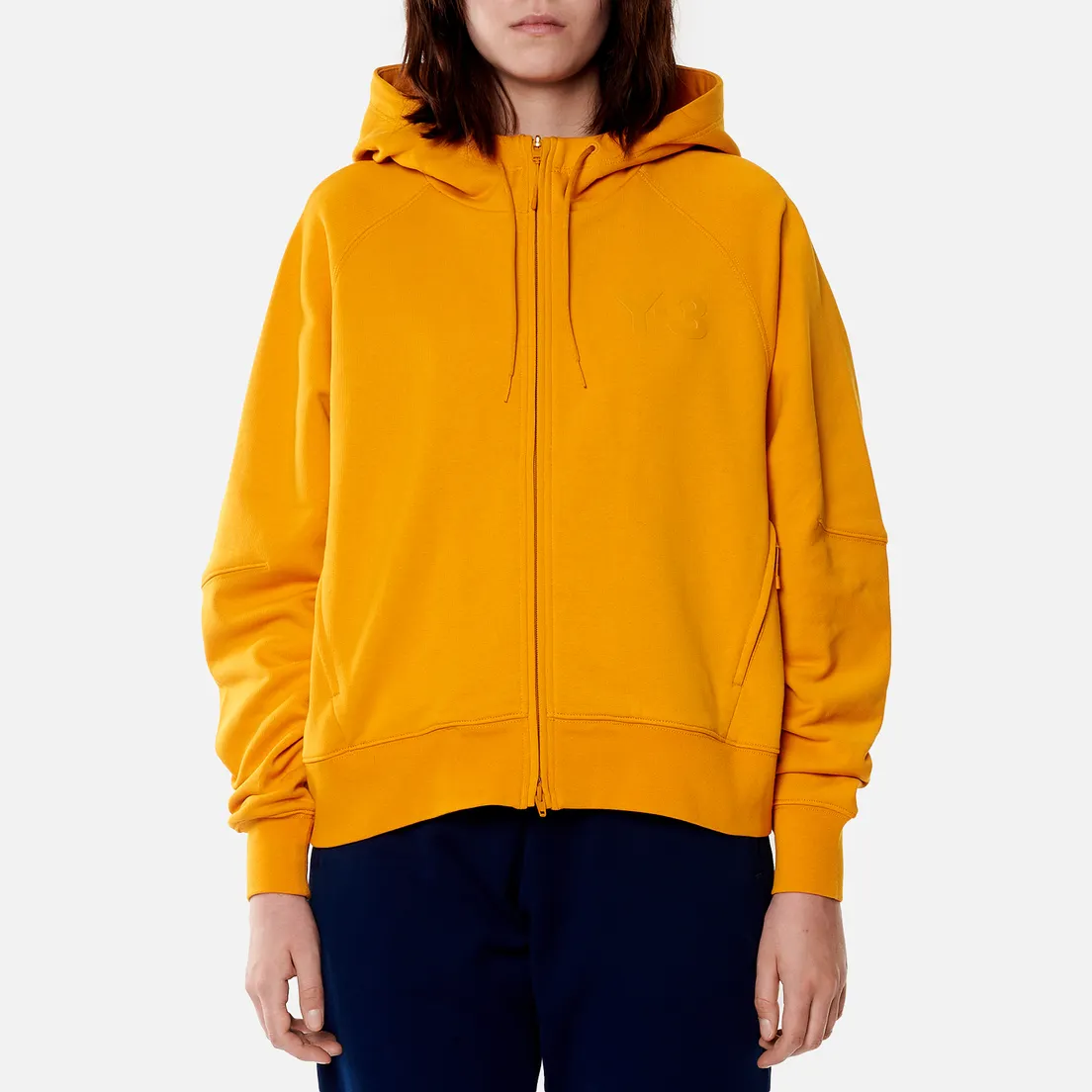 Y-3 Женская толстовка Classic Logo Full Zip-Hoodie