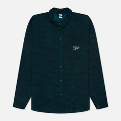 Мужская рубашка Reebok Classic Holiday Flannel Midnight Pine