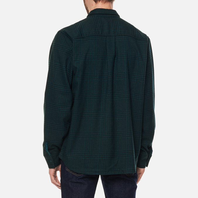 Мужская рубашка Reebok, цвет зелёный, размер XXL GV3433 Classic Holiday Flannel - фото 4