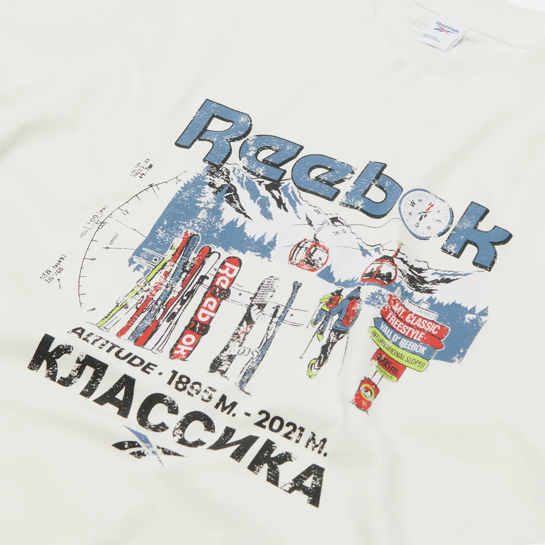 Reebok Мужская футболка Classics International North