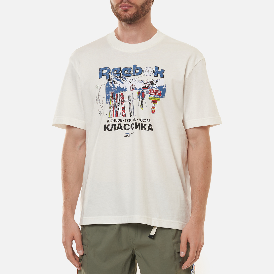 Reebok Мужская футболка Classics International North