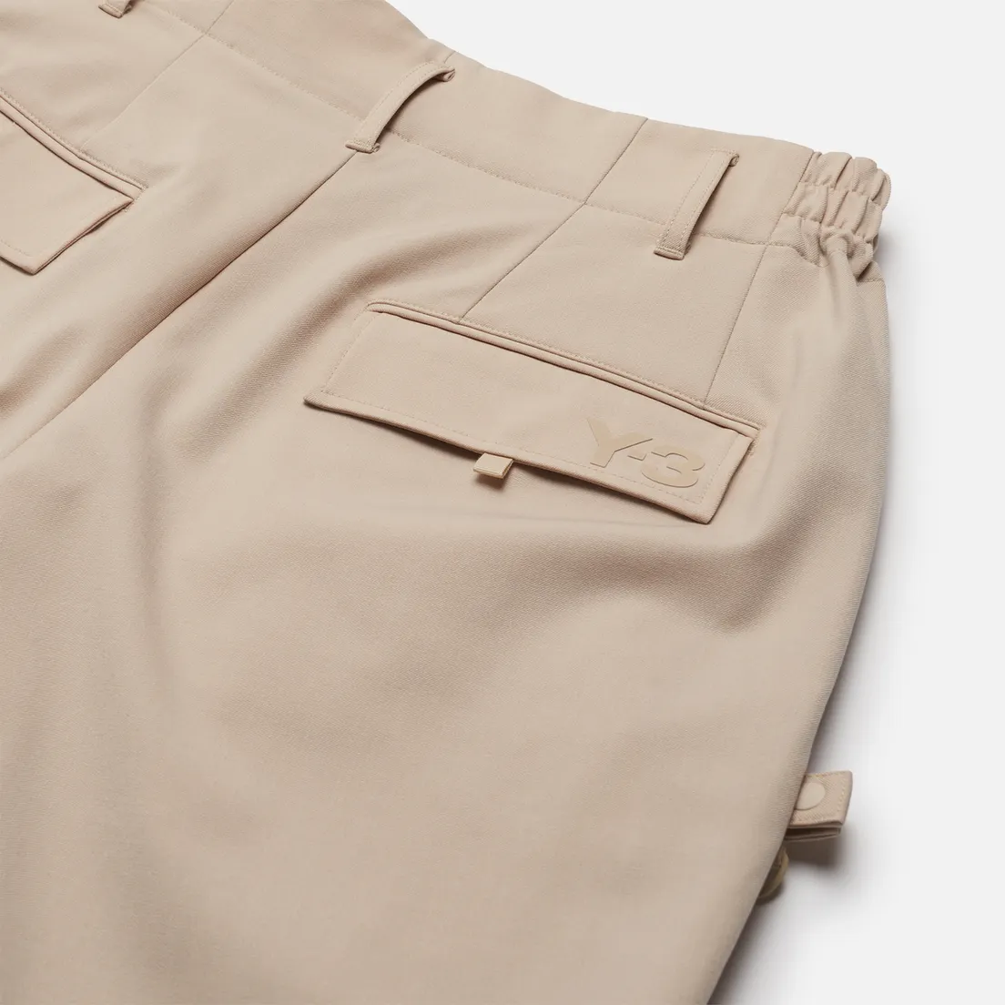 Y-3 Мужские брюки Classic Refined Wool Stretch Cuffed