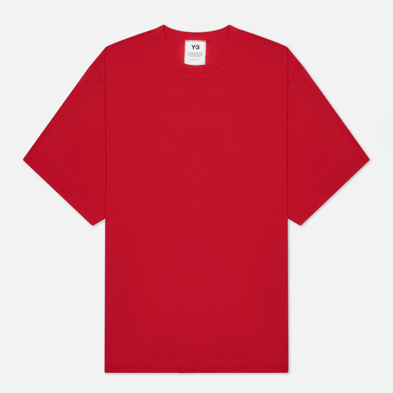 Мужская футболка Y-3 Classic Offset Logo Scarlet