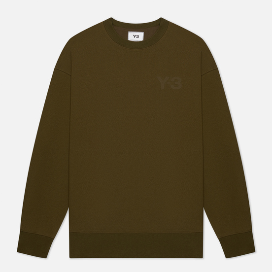 Мужская толстовка Y-3 Classic Chest Logo Y-3 Crew Neck Khaki