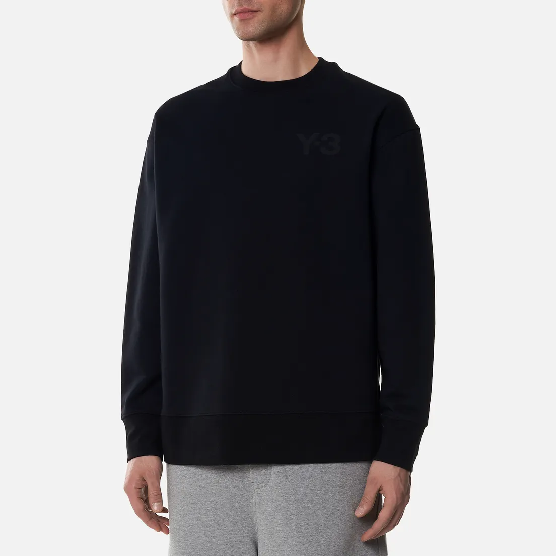 Y-3 Мужская толстовка Classic Chest Logo Y-3 Crew Neck