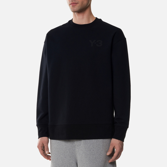 Мужская толстовка Y-3 Classic Chest Logo Y-3 Crew Neck Black