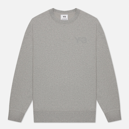 Мужская толстовка Y-3 Classic Chest Logo Y-3 Crew Neck, цвет серый, размер XS