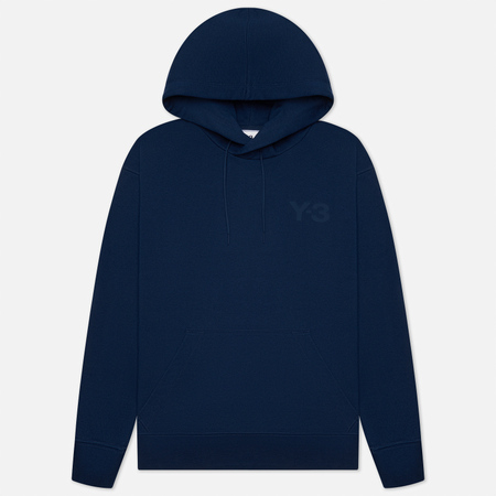 Мужская толстовка Y-3 Classic Chest Logo Hoodie, цвет синий, размер S