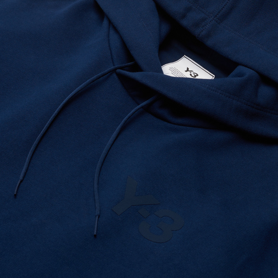 Мужская толстовка Y-3 Classic Chest Logo Hoodie Collegiate Navy