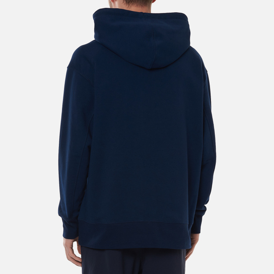 Мужская толстовка Y-3 Classic Chest Logo Hoodie Collegiate Navy