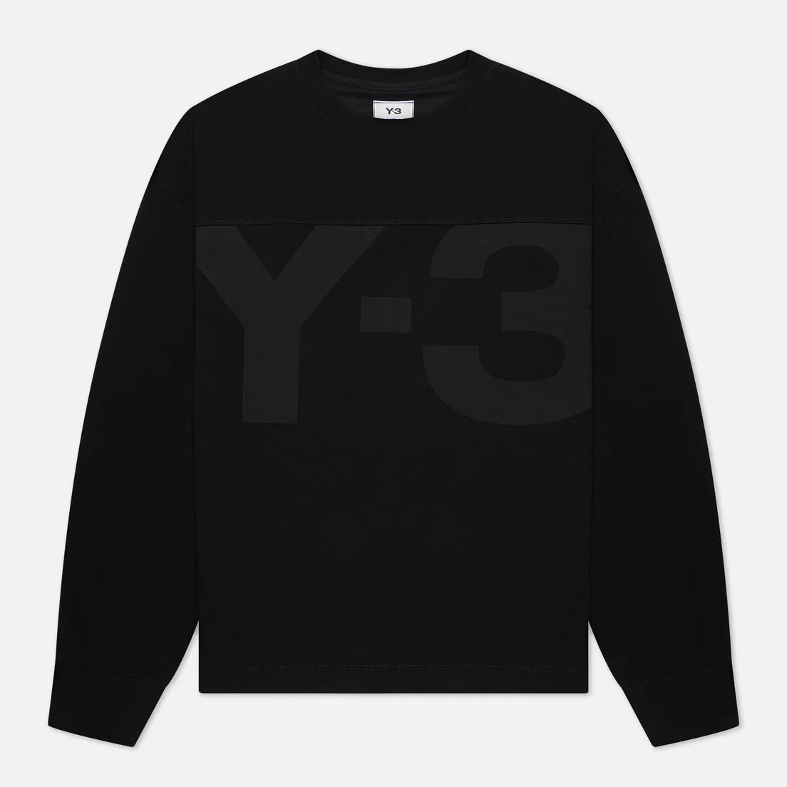 Y-3 Мужская толстовка Classic Heavy Pique Crew Neck