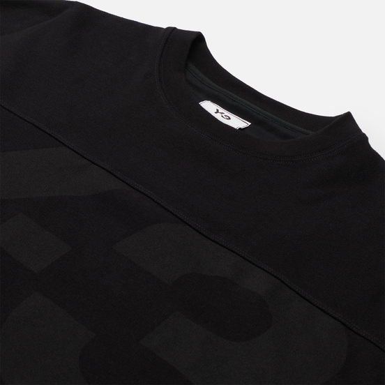 Мужская толстовка Y-3 Classic Heavy Pique Crew Neck Black