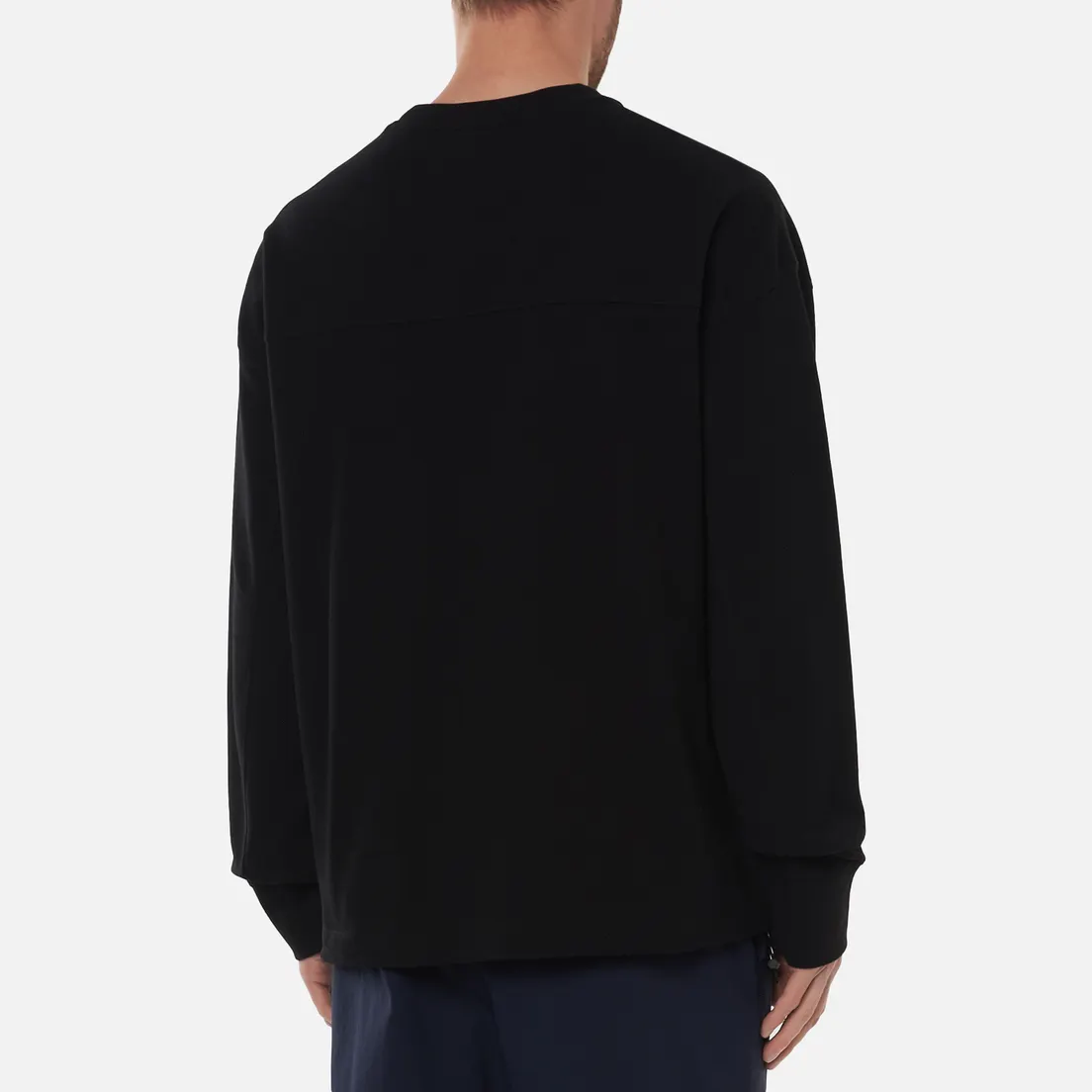 Y-3 Мужская толстовка Classic Heavy Pique Crew Neck
