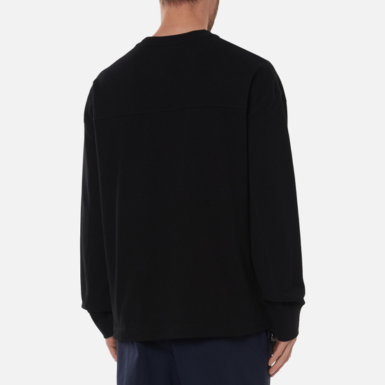 Мужская толстовка Y-3 Classic Heavy Pique Crew Neck Black