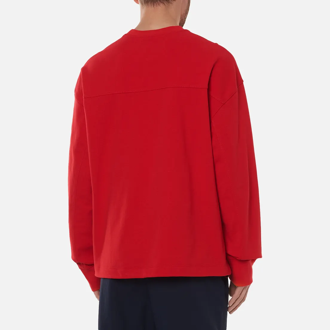 Y-3 Мужская толстовка Classic Heavy Pique Crew Neck