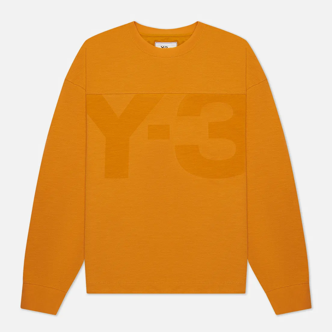 Y-3 Мужская толстовка Classic Heavy Pique Crew Neck