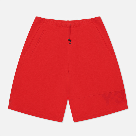Мужские шорты Y-3 Classic Heavy Pique Scarlet