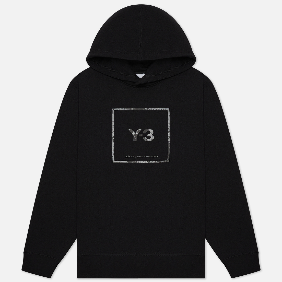 Y-3 Мужская толстовка Square Label Graphic Hoodie