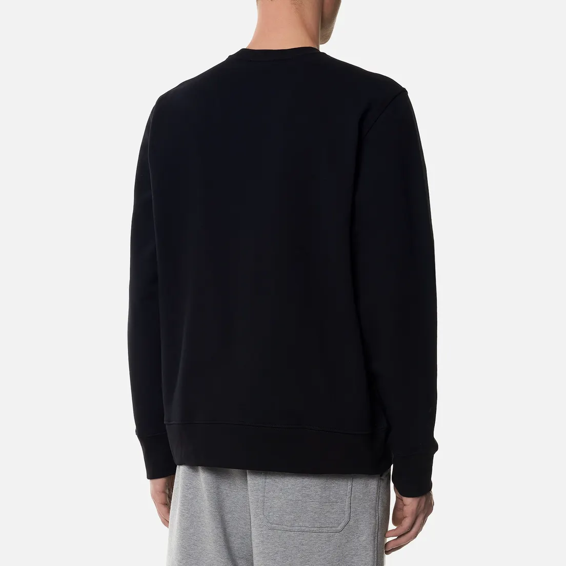 Y-3 Мужская толстовка Square Label Graphic Crew Neck