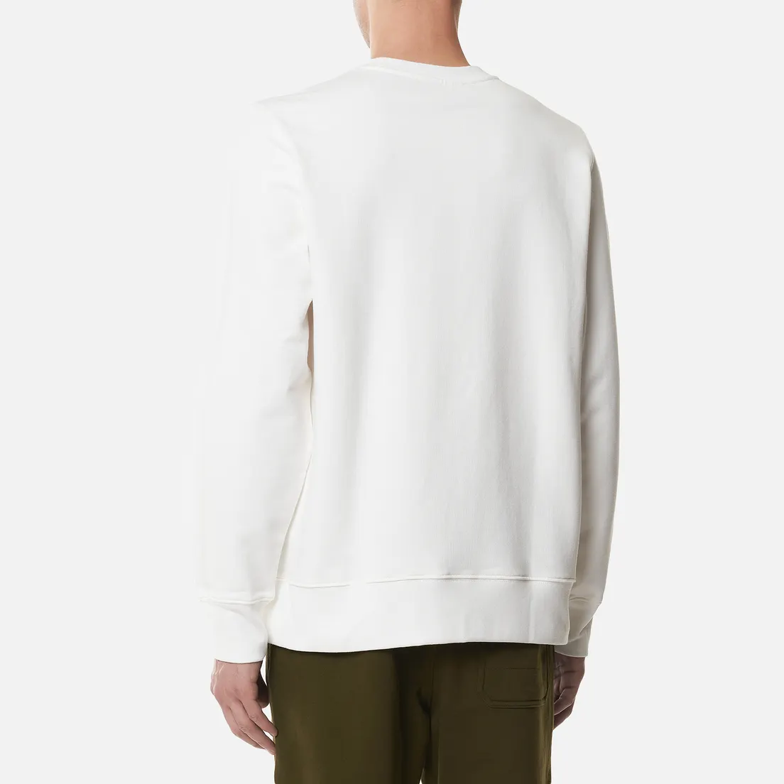 Y-3 Мужская толстовка Square Label Graphic Crew Neck