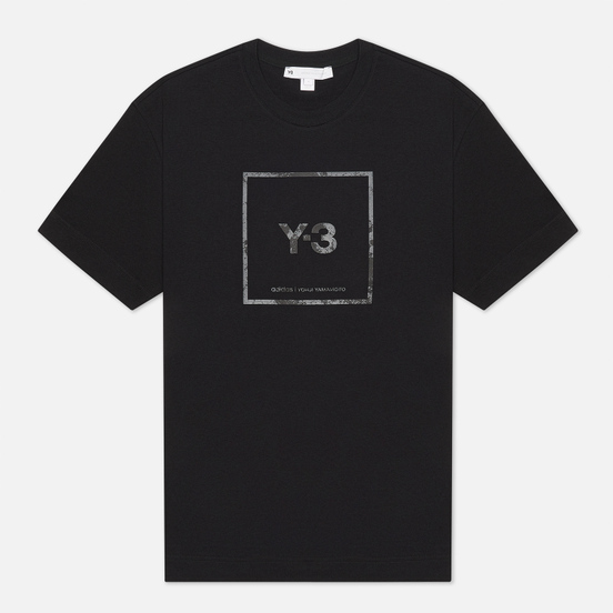 Мужская футболка Y-3 Square Label Graphic Black
