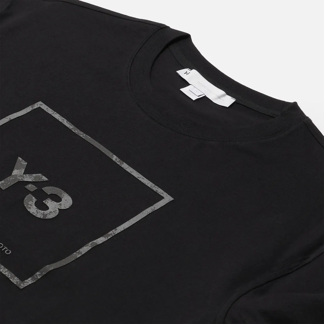 Y-3 Мужская футболка Square Label Graphic