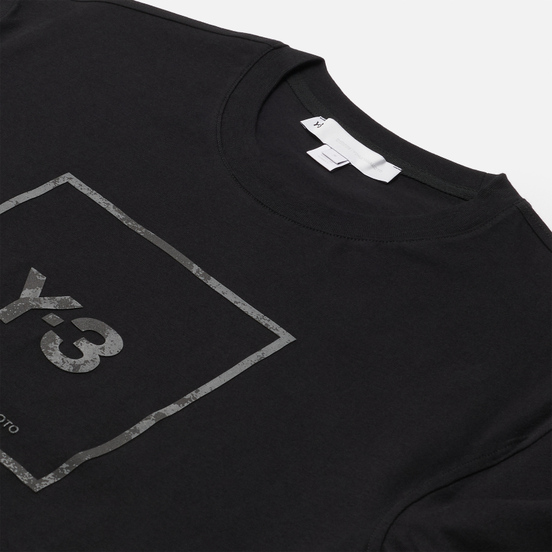 Мужская футболка Y-3 Square Label Graphic Black