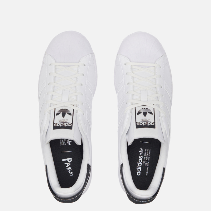 Кроссовки adidas Originals, цвет белый, размер 45.5 GV7610 x Parley Superstar - фото 2