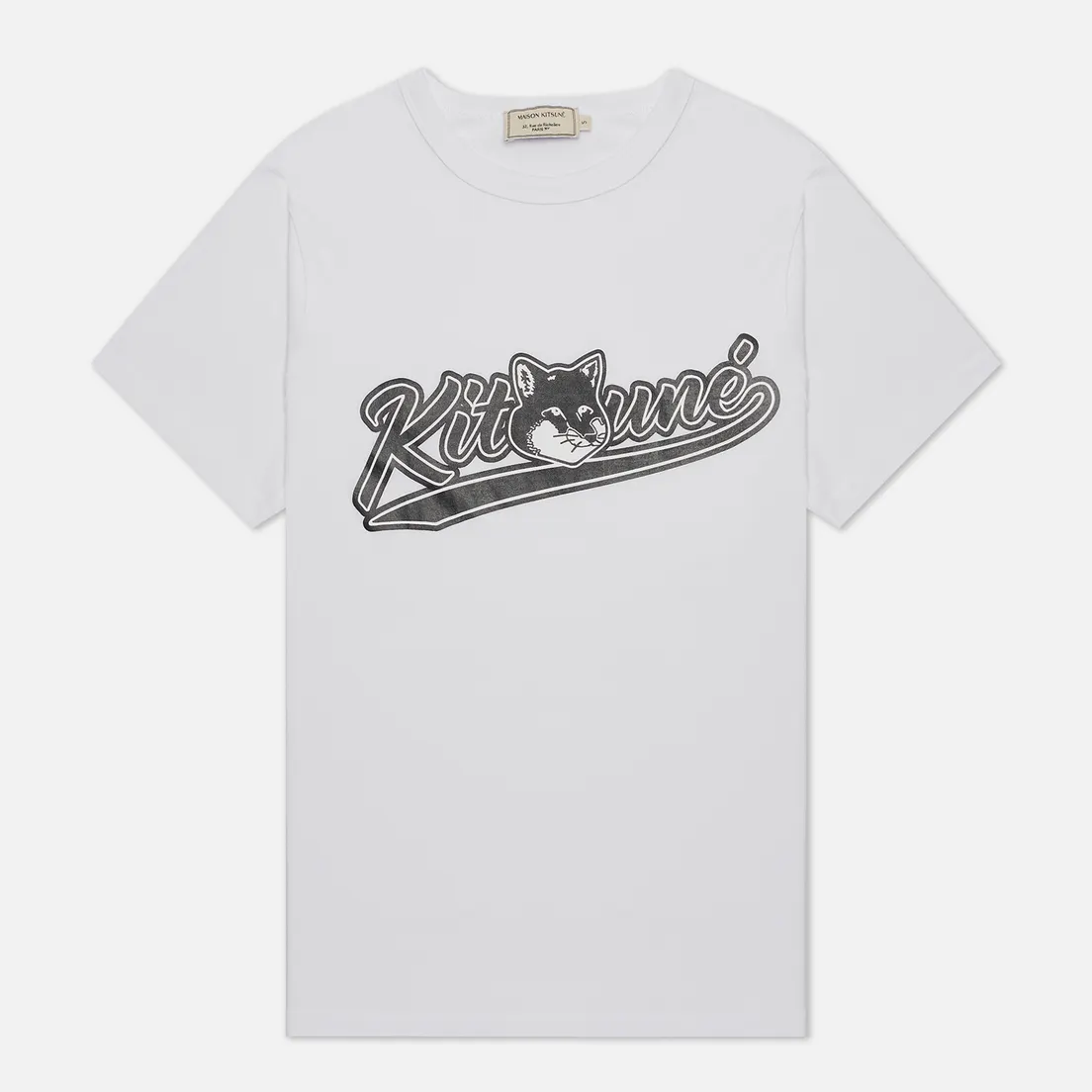 Maison Kitsune Женская футболка Varsity Fox Classic