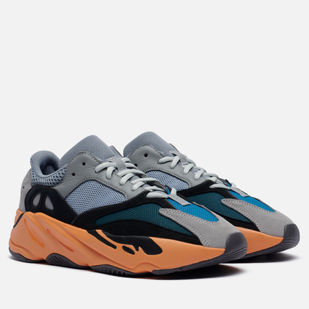 фото Кроссовки adidas originals yeezy boost 700, цвет серый, размер 36 eu