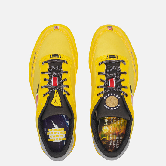 Мужские кроссовки Reebok x Power Rangers Club C Boldly Yellow/Coal/Silver Metallic