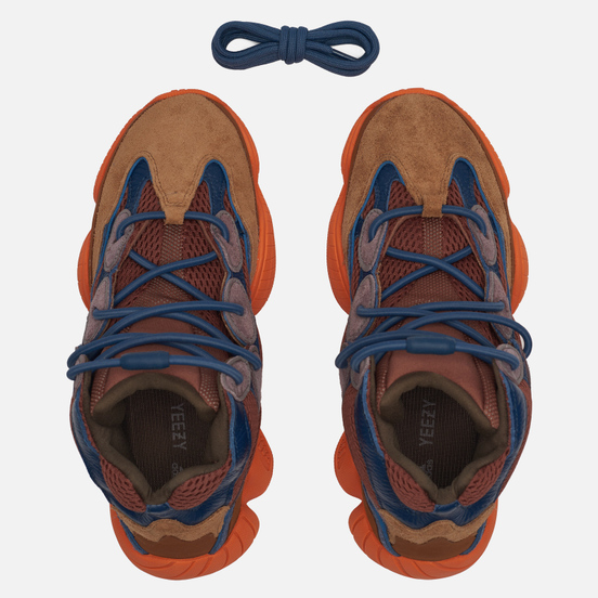 Кроссовки adidas Originals YEEZY 500 High Tactile Orange/Tactile Orange/Tactile Orange