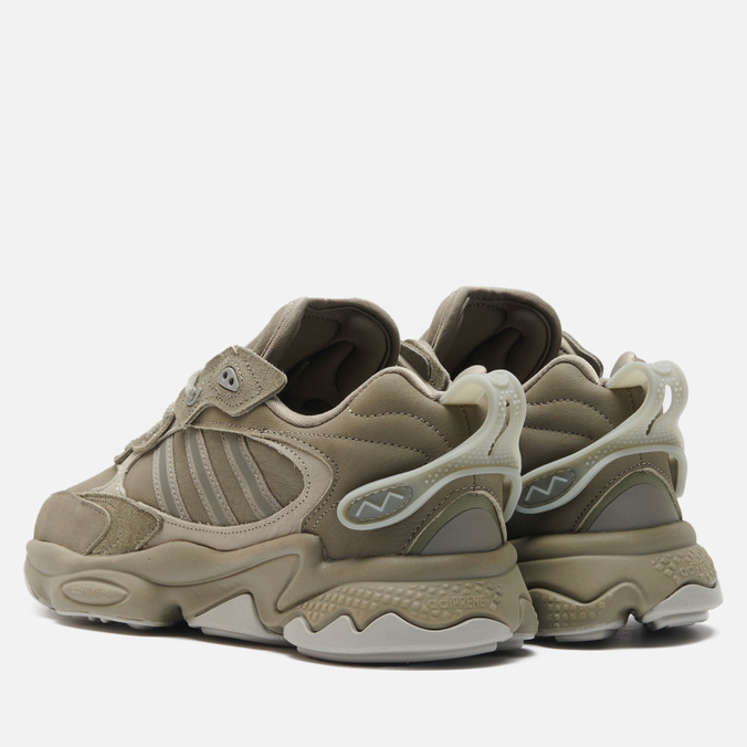 Мужские кроссовки adidas Originals, цвет оливковый, размер 42 GW3961 Ozweego Meta - фото 3