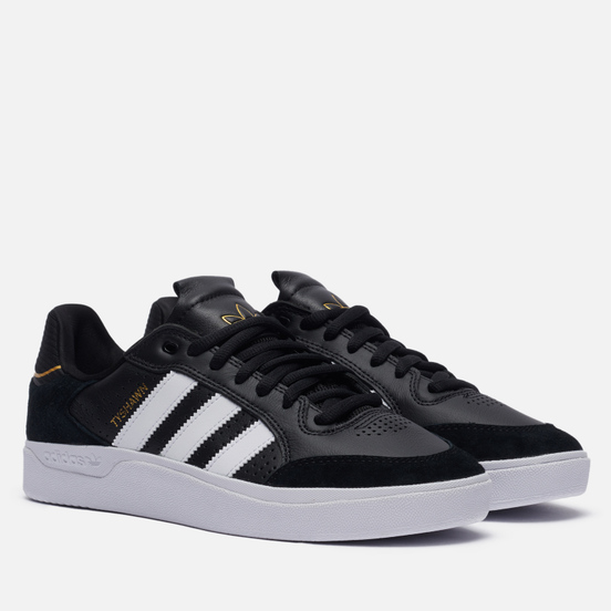 Мужские кроссовки adidas Skateboarding Tyshawn Low Core Black/Cloud White/Gold Metallic