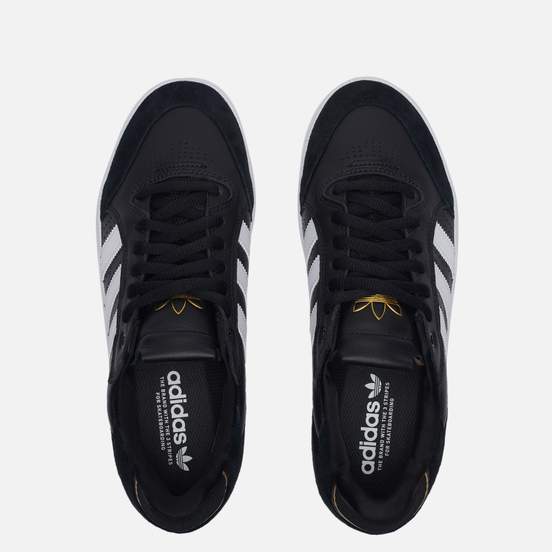 Мужские кроссовки adidas Skateboarding Tyshawn Low Core Black/Cloud White/Gold Metallic
