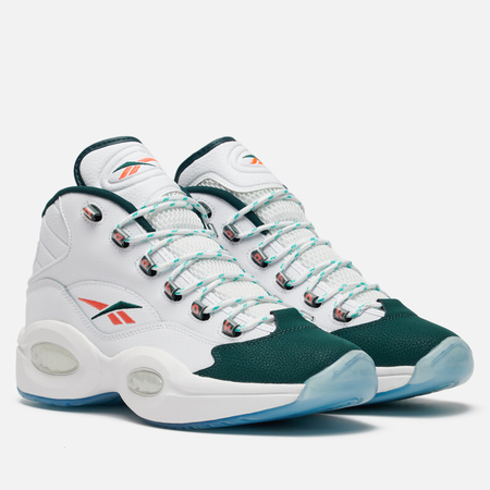 фото Мужские кроссовки reebok question mid, цвет белый, размер 44 eu