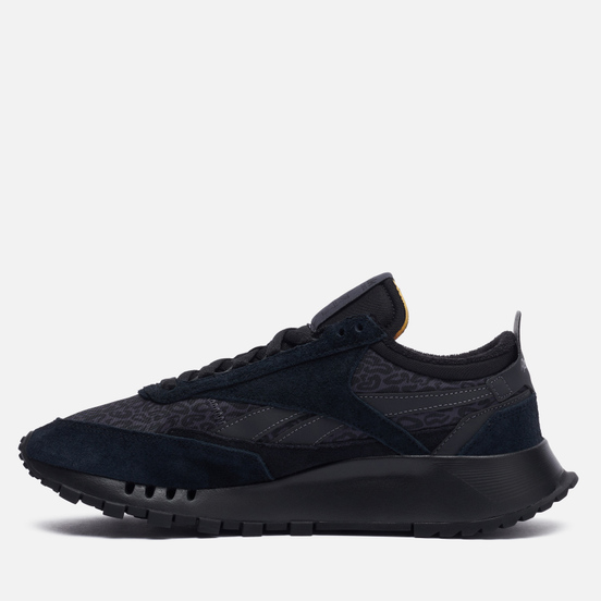 Кроссовки Reebok Classic Leather Legacy Black/Cold Grey/Neon Cherry